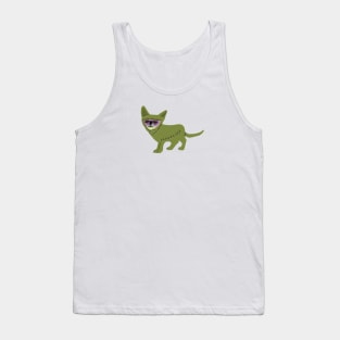 Frankenstein cat enjoy Tank Top